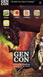 Mobile Screenshot of gencon.com
